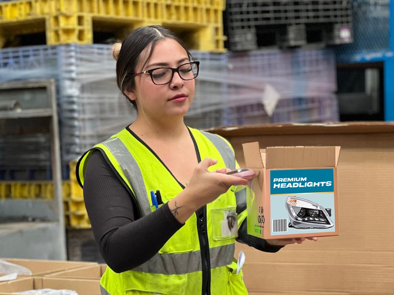 Inspección de piezas